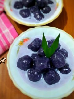 Foto resep Kolak Biji Salak (Candil) Ubi Ungu