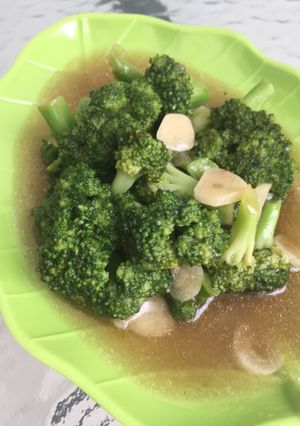 Foto resep Brokoli Cah Bawang Putih