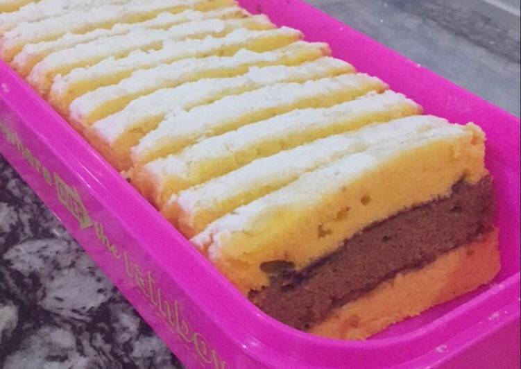 Cara memasak Kue lapis surabaya yang simpel