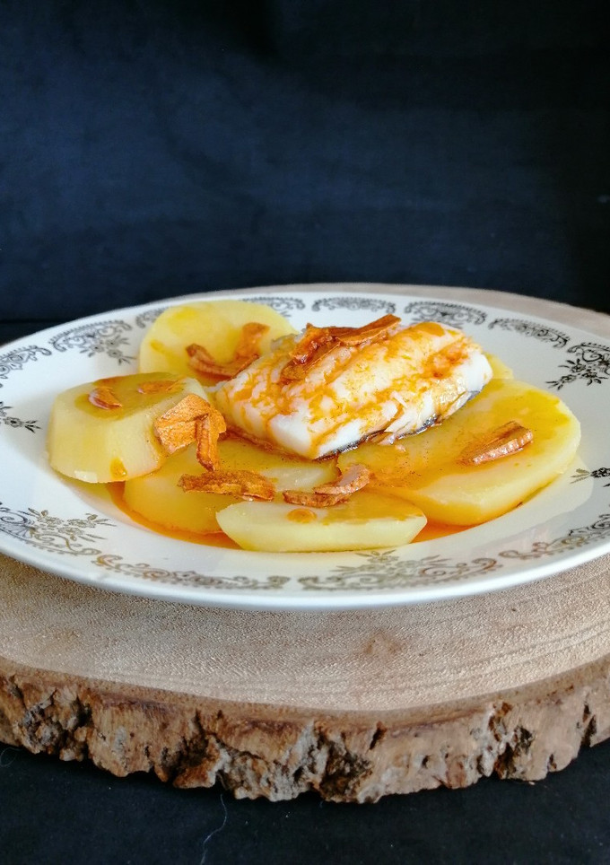 Una foto de Bacalao a la gallega