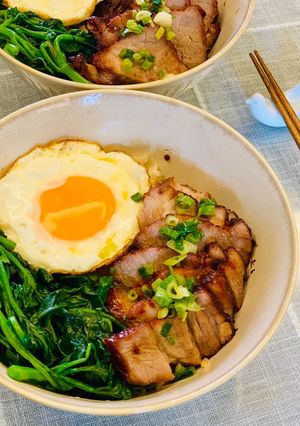 叉燒蛋飯（黯然銷魂飯） 的食譜成品照片