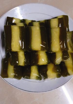 Hình của món Bánh da lợn kiểu phu thê.