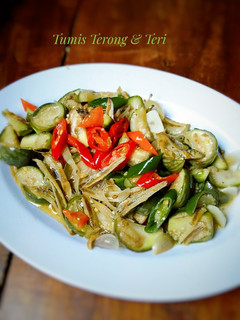 Foto resep Tumis Terong & Teri