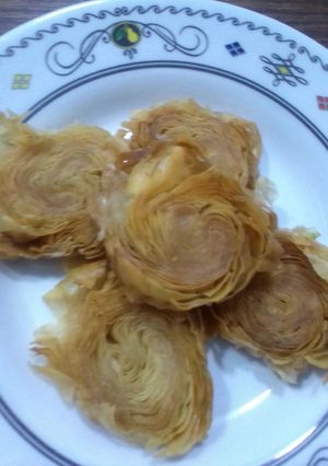 صورة لوصفة رول الجلاش المبروم