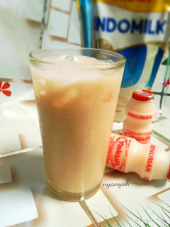 Foto resep Es teh susu + Yakult