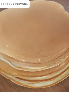 عکسی از دستور پنکیک