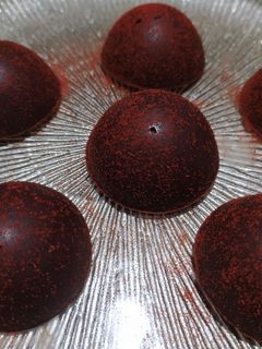 Una foto de Bombones de caramelo salado y pimentón dulce