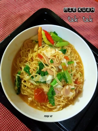 Langkah Gampang Membuat Resep Mie kuah tek tek yang Lezat Anti Ribet, Bisa Manjain Lidah