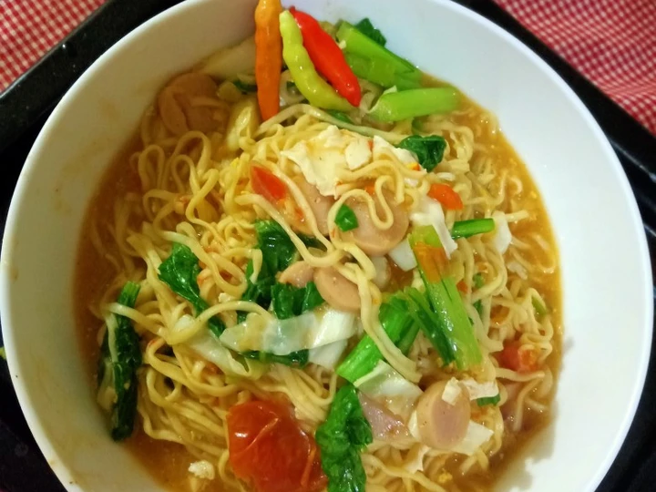 Langkah Gampang Membuat Resep Mie kuah tek tek yang Lezat Anti Ribet, Bisa Manjain Lidah