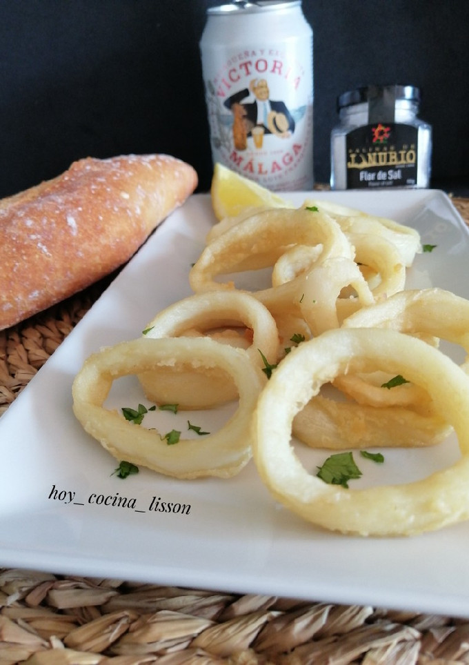 Una foto de Calamares a la andaluza