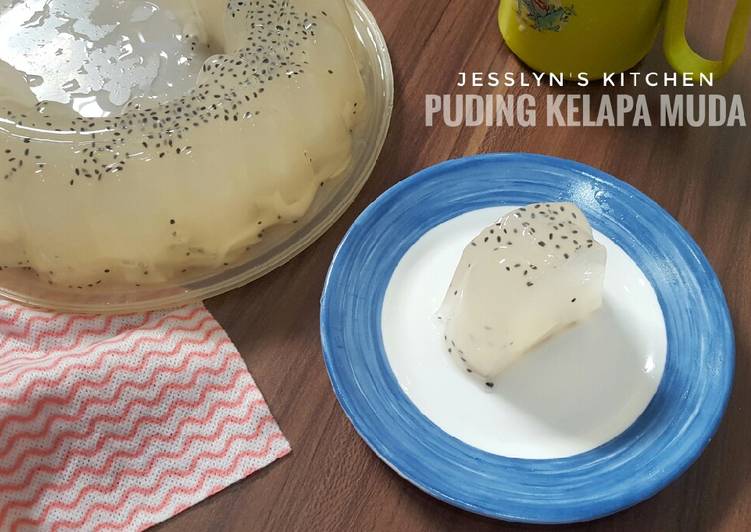 Pudding Kelapa Muda