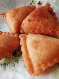 Cheese corn samosa