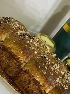 صورة لوصفة خبز بالشوفان والفرينة الكاملة