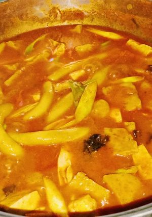 Foto resep Tteokbokki spicy korean food