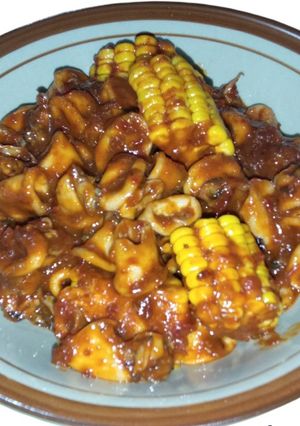Foto resep Cumi Saus Jagung Manis