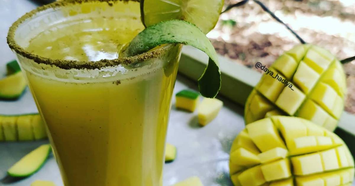Raw mango juice Recipe by Daya Hadiya Cookpad