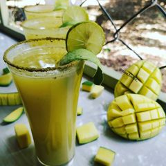 Raw mango juice A picture of Raw mango juice.