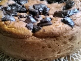 Bizcocho de zanahoria y chocolate
