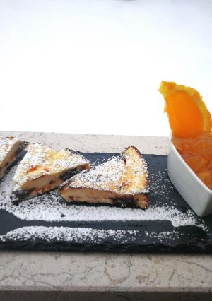 Foto di 🍫Triangoli di ricotta scorza d'arancia e fondente🍊