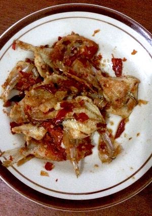Foto resep Ikan Asin Balado