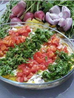 صورة لوصفة فول مدمس بالقشطة 😋