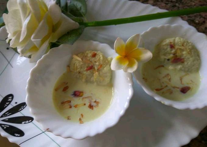 Bread rasmalai