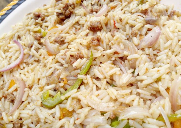Stir fried rice