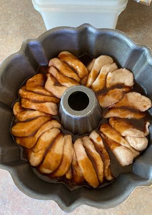 A picture of Lazy Man Cinnamon Rolls.