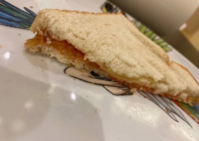 Recipe of Super Quick Homemade Pizza sandwich