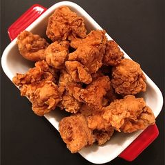Chicken popcorn A picture of Chicken popcorn.