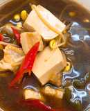 Canh đậu hũ giá đỗ