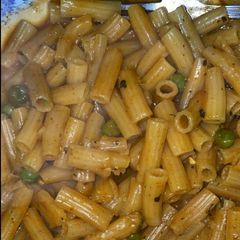 A picture of Penne pasta.