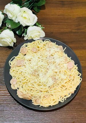 Foto resep Spaghetti Carbonara Cheese