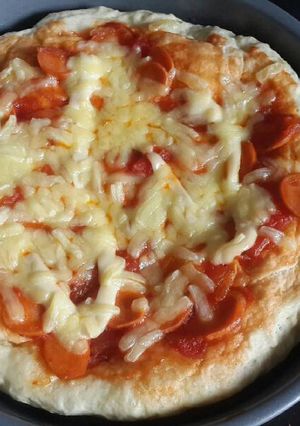 Foto resep Pizza sosis