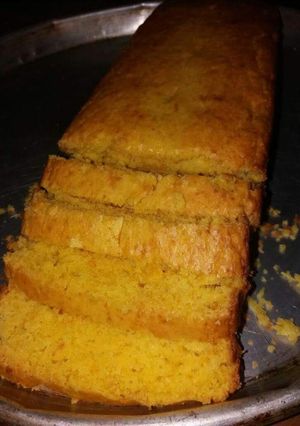 Una foto de Budín de mandarina en licuadora