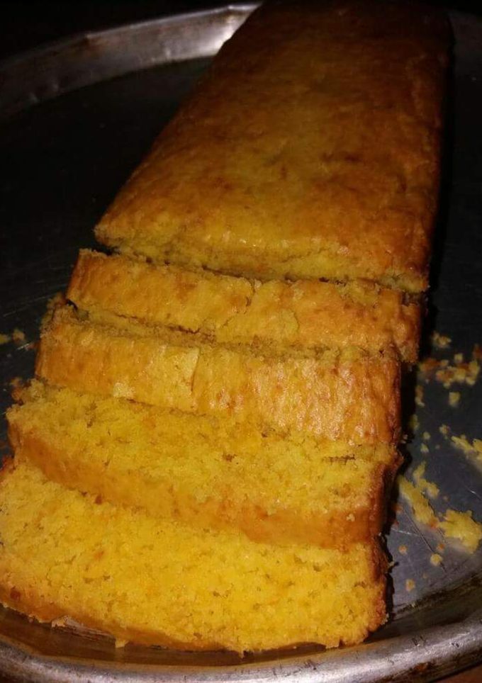 Una foto de Budín de mandarina en licuadora