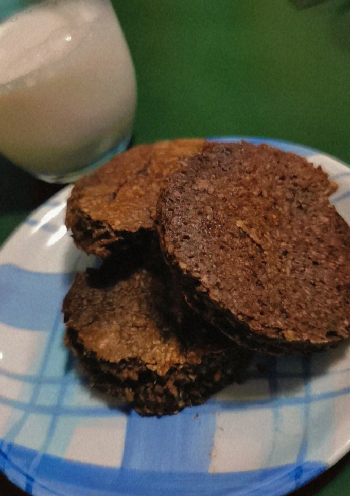 Una foto de Tortitas de avena con cacao puro