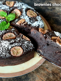 Foto resep BrowKus ChockPis (Brownies Kukus Chockelat Pisang)