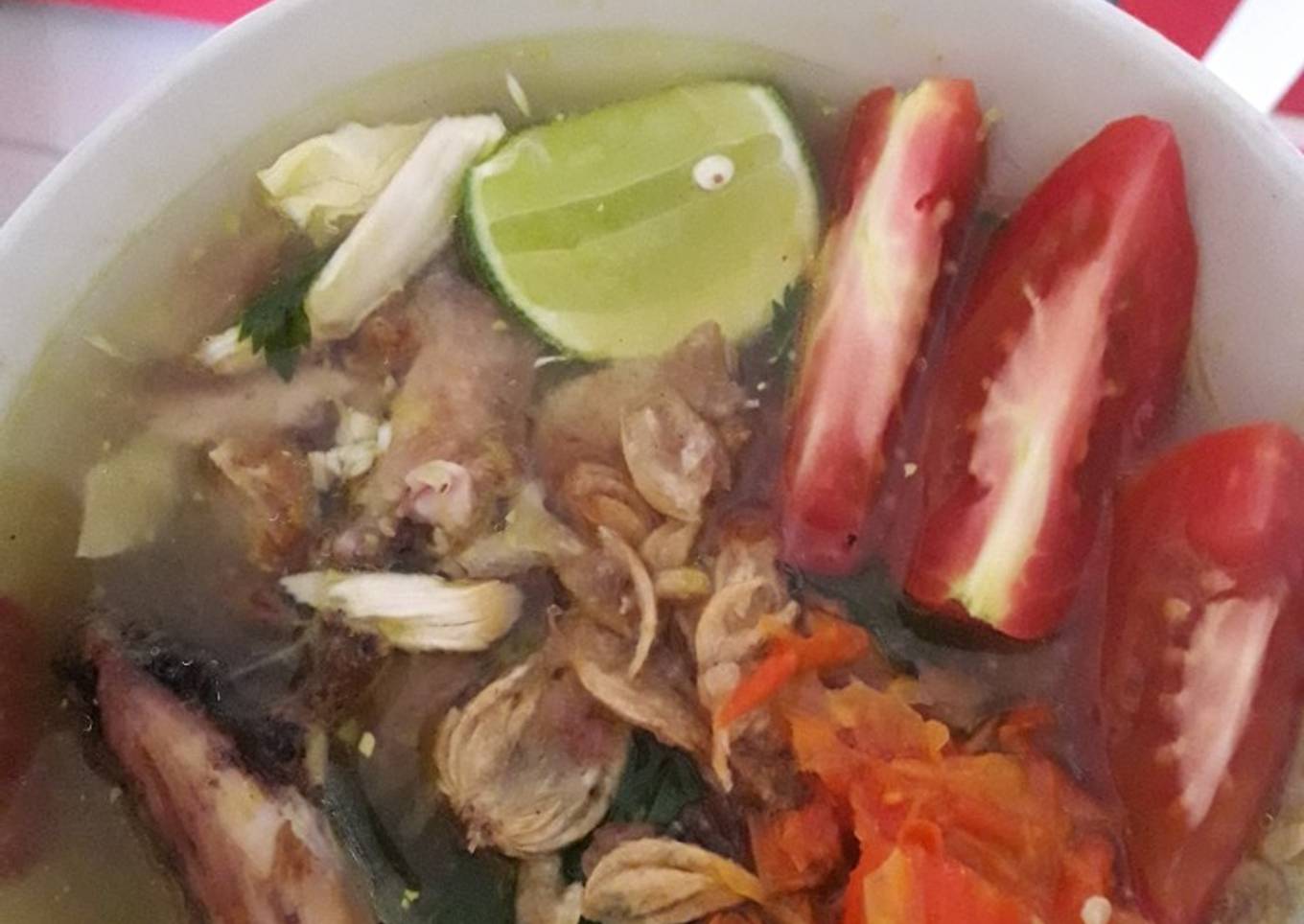 Soto ayam kuning