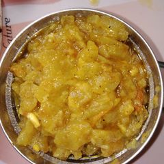 A picture of Masala kaddu.