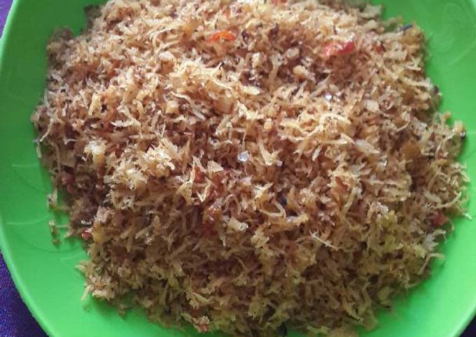  Resep enak membuat Serundeng pedas manis dijamin nagih banget