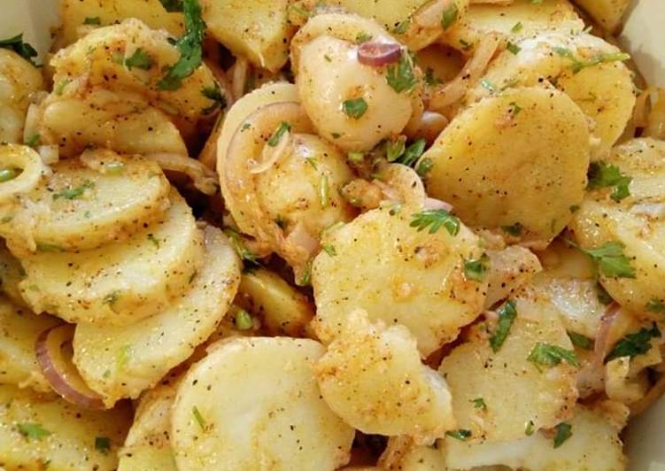 Potato Onions Salad