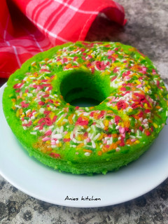 Foto resep Simple yet Tasty Bolu Susu Pandan (no mixer)