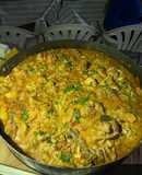 Pollo al disco