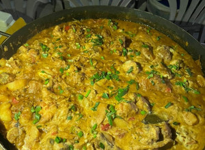 Una foto de Pollo al disco