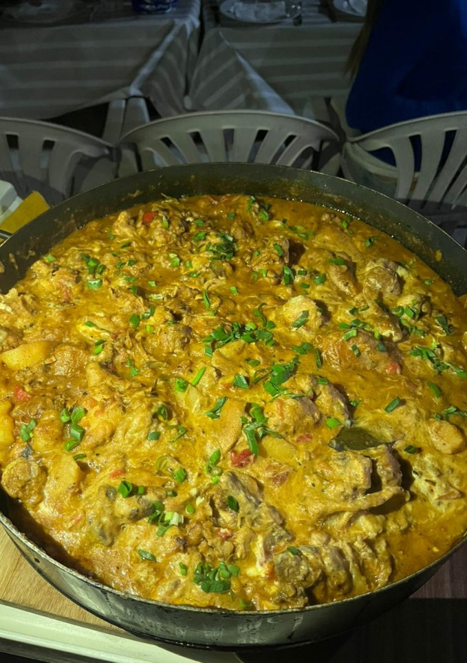 Una foto de Pollo al disco
