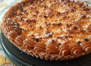 Una foto de Base de tarta dulce con harina leudante