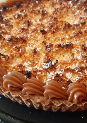 Una foto de Base de tarta dulce con harina leudante