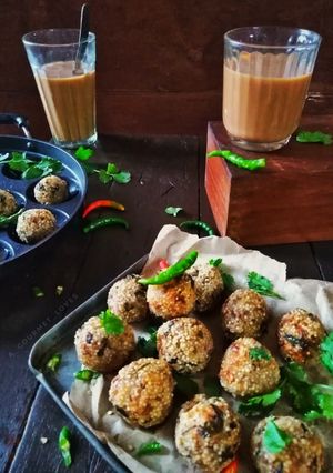 A picture of Instant sabudana appe.