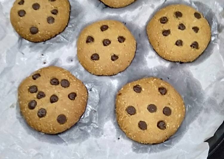 Oats chocolate chips cookies